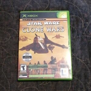 CIB Star Wars: The Clone Wars & Tetris Worlds for Xbox